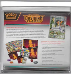 Obsidian Flames Pokemon Center ETB Elite Trainer Box Sealed Pokemon WITH CASE - Image 3