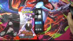 Heavy 33.06g Pokemon TCG Destined Rivals Sleeved Booster Pack - Image 1