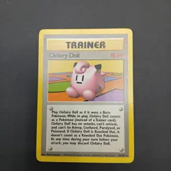 Clefairy Doll 070/102 Base Set Unlimited Trainer - Pokemon TCG - LP - Image 1