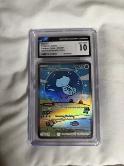 Pokemon Mew ex 232/091 SIR Bubble Mew Paldean Fates CGC 10 GEM MINT - Image 1