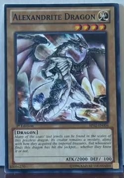 BP02-EN004 Alexandrite Dragon Mosaic Rare 1st Edition NM Yugioh Card NS4 - Image 1