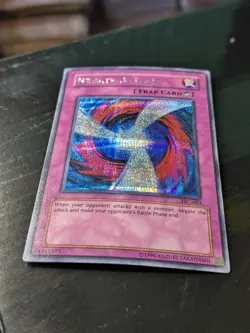 YU-GI-OH NEGATE ATTACK TSC-003 PRISMATIC SECRET RARE MP/HP VG PROMO - Image 2