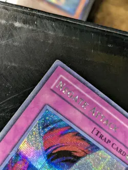 YU-GI-OH NEGATE ATTACK TSC-003 PRISMATIC SECRET RARE MP/HP VG PROMO - Image 4