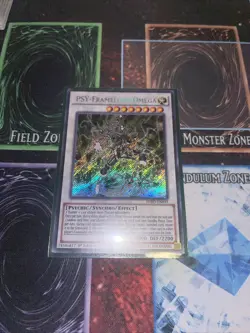 Yugioh PSY-Framelord Omega HSRD-EN035 1st Edition Secret Rare - Image 1