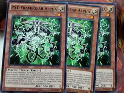 Yugioh PSY-Framegear Alpha X3 Common HSRD-EN029 1st LP Playset - Image 1