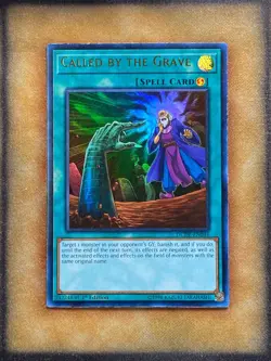 Yugioh Called by the Grave DUDE-EN044 Ultra Rare 1st Ed LP - Image 1