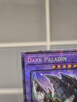 Yugioh! Dark Paladin BLMM-EN008 Chibi 1st Edition Starlight Rare TCG - Image 2