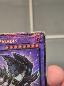Yugioh! Dark Paladin BLMM-EN008 Chibi 1st Edition Starlight Rare TCG - Image 3