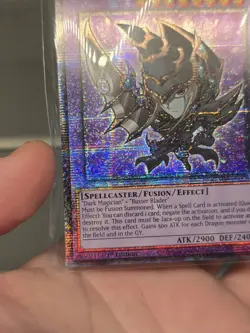 Yugioh! Dark Paladin BLMM-EN008 Chibi 1st Edition Starlight Rare TCG - Image 5