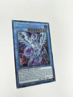 YUGIOH! Blue-Eyes Chaos Dragon LDS2-EN017 Secret Rare 1st Edition NM - Image 3
