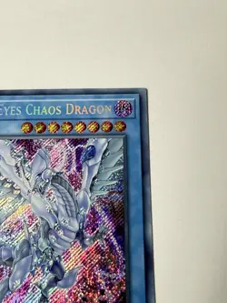 YUGIOH! Blue-Eyes Chaos Dragon LDS2-EN017 Secret Rare 1st Edition NM - Image 5