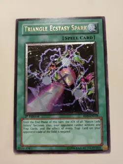 Yugioh! Triangle Ecstasy Spark Ultimate Rare 1st Ed RDS-EN039 MP - Image 1