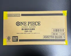 IN STOCK One Piece OP-13 Carrying On His Will Sealed Case (12 Boxes) Japanese - Image 2