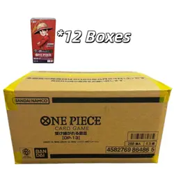 IN STOCK OP-13 Carrying On His Will Sealed Case (12 Boxes) One Piece Japanese - Image 1