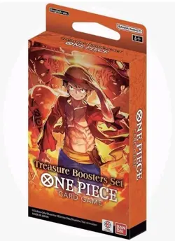 One Piece Treasure Booster Set English Factory Sealed - 4 Booster Packs + Promo - Image 1