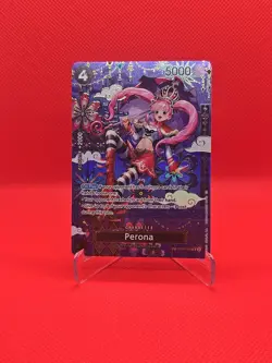 Perona OP06-093 OP14 SP English Alternate Art The Azure Sea's Seven One Piece - Image 1