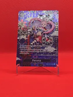 Perona OP06-093 OP14 SP English Alternate Art The Azure Sea's Seven One Piece - Image 2
