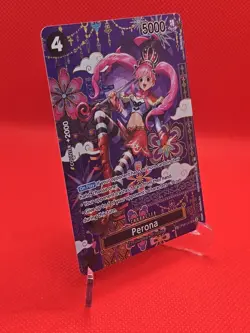 Perona OP06-093 OP14 SP English Alternate Art The Azure Sea's Seven One Piece - Image 3