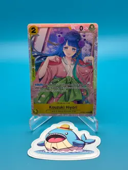 One Piece TCG OP06 Wings of the Captain - Kouzuki Hiyori 106 Super Rare Eng - NM - Image 1