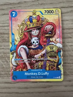 Monkey.D.Luffy (2nd Anniversary Stamped Promo) P-043 - One Piece TCG - English - Image 1