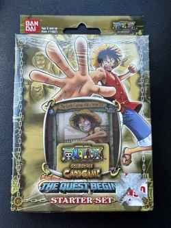 One Piece - 2005 Bandai One Piece CCG The Quest Begins Starter Set Brand New - Image 1
