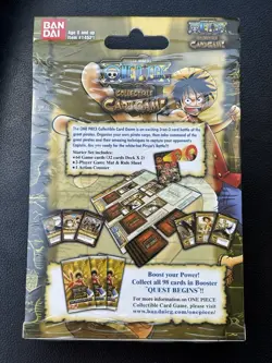 One Piece - 2005 Bandai One Piece CCG The Quest Begins Starter Set Brand New - Image 2