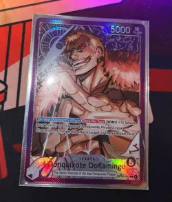 Donquixote Doflamingo Alt Leader OP14-060 NM One Piece English - Image 1