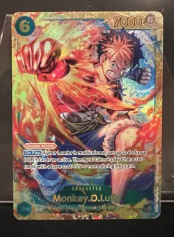 Monkey D Luffy SEC OP13-118 Carrying on His Will One Piece ENGLISH - Image 1