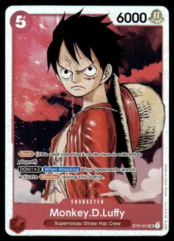 Starter Deck 1: Straw Hat Crew #ST01-012 Monkey.D.Luffy (012) - Image 1