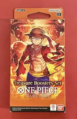 ONE PIECE TREASURE BOOSTER SET ENGLISH VERSION FACTORY SEALED ! New ! OP1 - OP5 - Image 1
