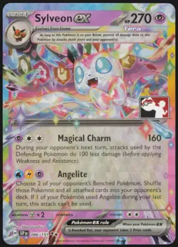 Sylveon ex Double Rare Prize Pack Series Cards 086/191 NM - Image 1