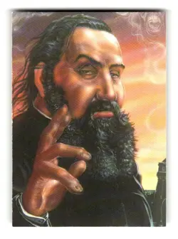 1994 Ed Beard Jr. Flights of Fantasy Trading Card Horror #13 Father Tonoff - Image 1