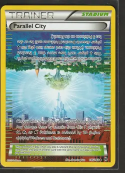 Parallel City 145/162 XY - BREAKthrough Pokemon Card LP - Image 1