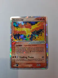 Pokemon Moltres ex 115/112 Holo Rare EX 110HP English 2004 TCG Card Nintendo - Image 4