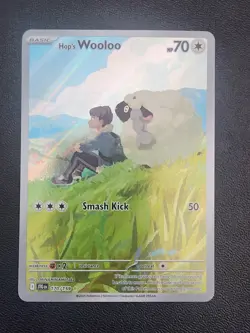Hop's Wooloo 170/159 Journey Together Illustration Rare Pokemon Card A1 - Image 1