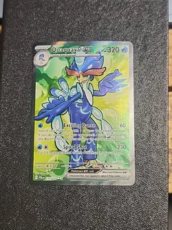 Quaquaval ex 235/193 SV02: Paldea Evolved Ultra Rare Pokemon Card B1 - Image 1