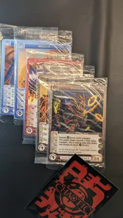 Chaotic Fire And Stone 3 Card Promo Lot Of 10x Sealed All Max Energy - Image 1