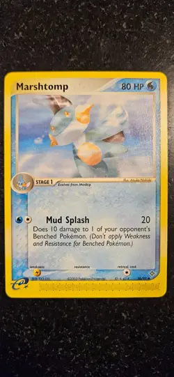 Swampert (Reverse Holo), Marshstomp, Mudkip Pokemon Card Set - English - LP - Image 5