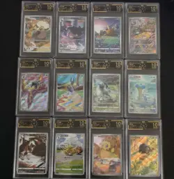 12 Lot OCD 10 Pokemon TCG Chinese Card AR Chr Art Rare Arctibax Lapras -FI38 - Image 1