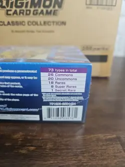 DIGIMON CARD GAME: CLASSIC COLLECTION EX01 Factory Sealed Booster Box (24 Packs) - Image 2