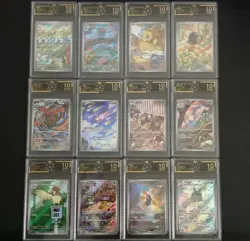 12 Lot Brute Bonnet minior AR Set OCD 10 Chinese Pokemon Card Graded -FI38 -FI38 - Image 1