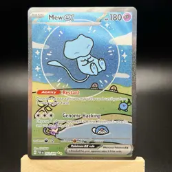 Mew ex 232/091 - Pokemon Paldean Fates Special Illustration Rare Card NM - Image 1