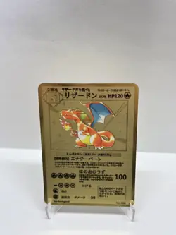 Charizard HP120 Metal Pokemon Card-Collectible Gift Display！ - Image 1