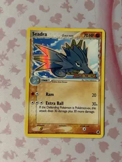 Seadra 37/101 EX Dragon Frontiers Reverse Holo Stamped Pokemon Card NM - Image 1