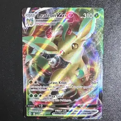 Leafeon VMAX - 008/203 - Pokemon Evolving Skies Sword Shield Ultra Rare Card NM - Image 1