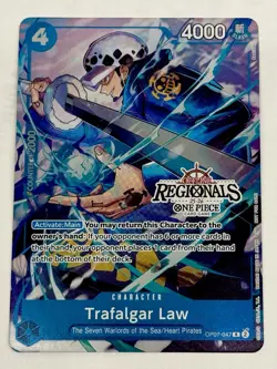 2025 One Piece Trafalgar Law Card Vol. 2 Offline Regionals Promo English 047 - Image 1