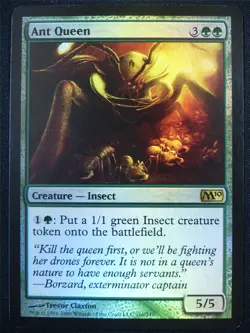 Ant Queen Foil - M10 - Mtg Card #3A0 - Image 1