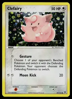 Pokemon Card - Clefairy FireRed & LeafGreen 59/112 Common Reverse Holo - Image 1