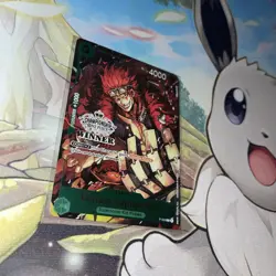 ONE PIECE Card Game Eustass “Captain” Kid P-003 Store Championship Winner Sealed - Image 3