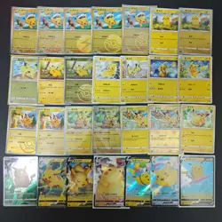 28*Lot Pokemon Trading Card Game TCG Pikachu Promo Chinese Poke Ball -KB72 - Image 1